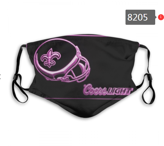 NFL 2020 New Orleans Saints #11 Dust mask with filter->nfl dust mask->Sports Accessory
